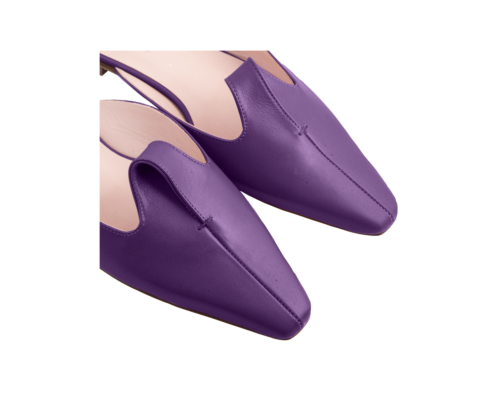 MONDANA Slippers – ForeverLuxury Italian slippers with 3D hardware, All MADE IN ITALY. Viola