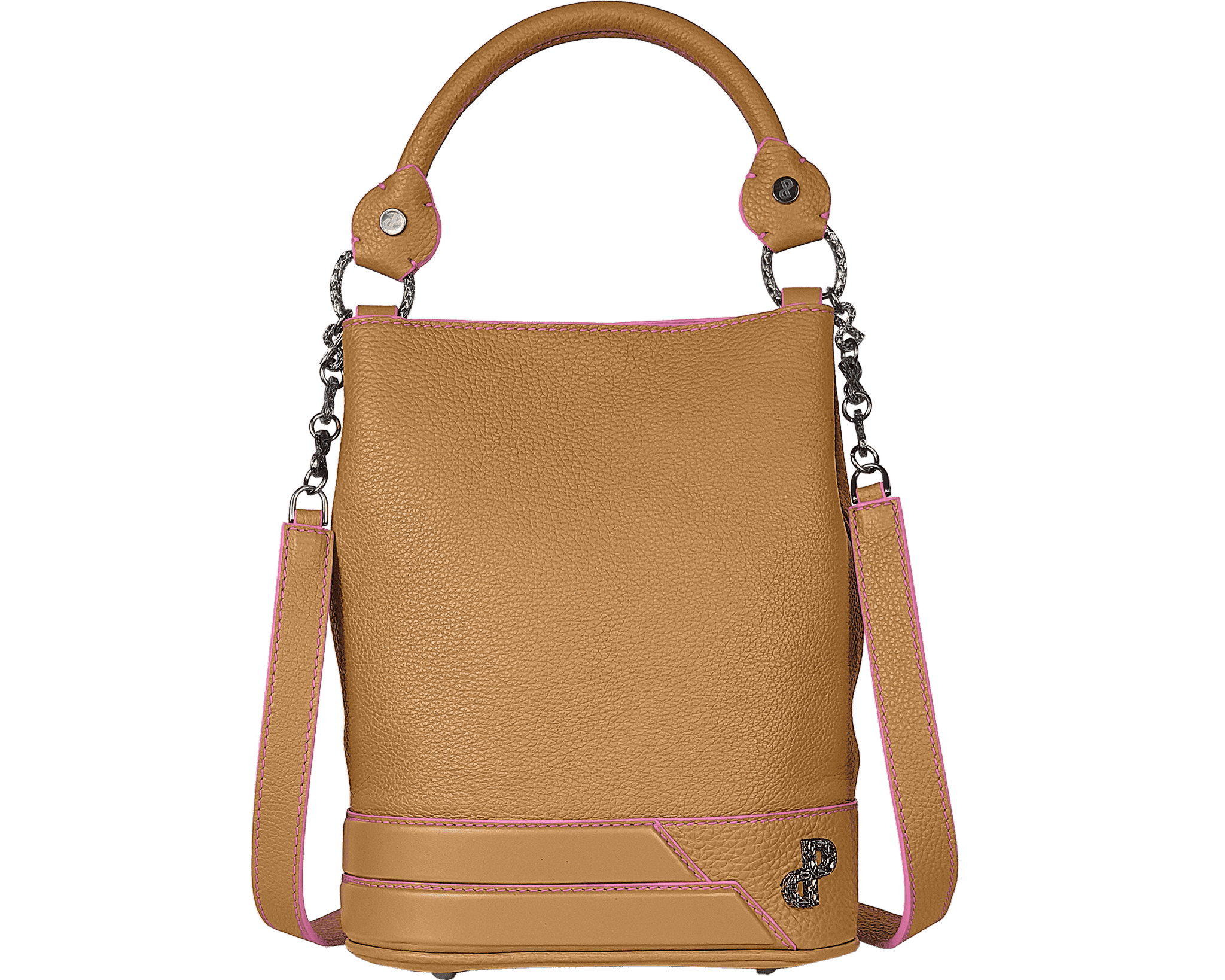 AELIA Backpack – ForeverLuxury Italian design with 3D hardware, All MADE IN ITALY.
