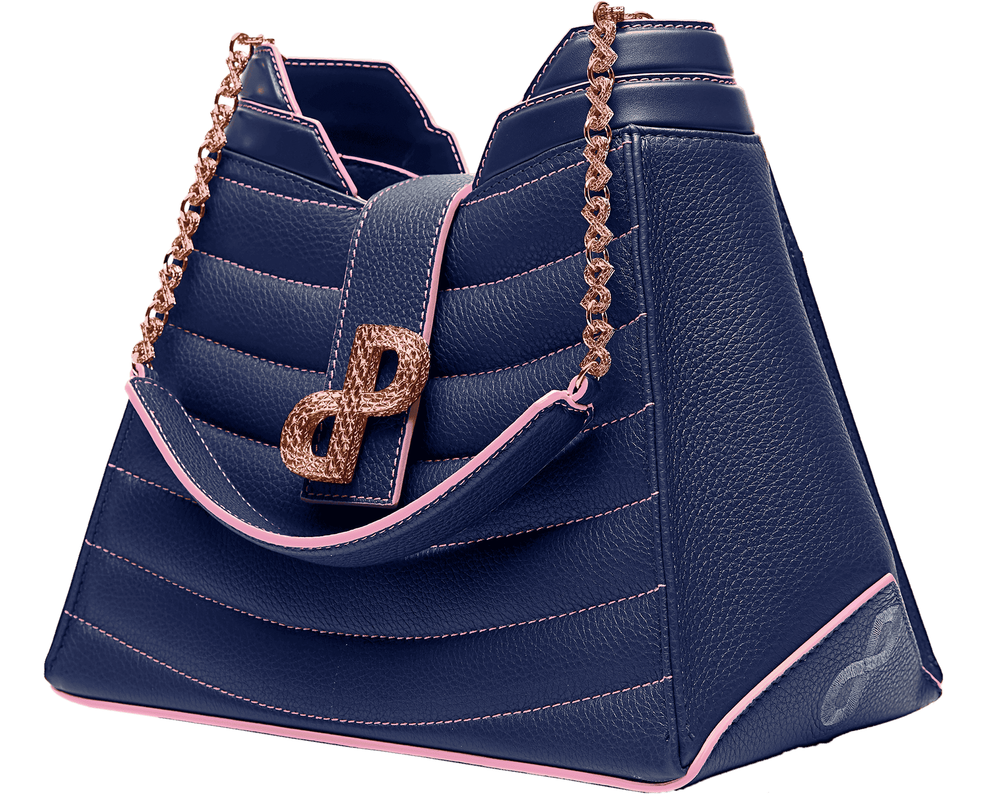 ANNIA Tote bag– ForeverLuxury Italian carryall with 3D hardware, All MADE IN ITALY.