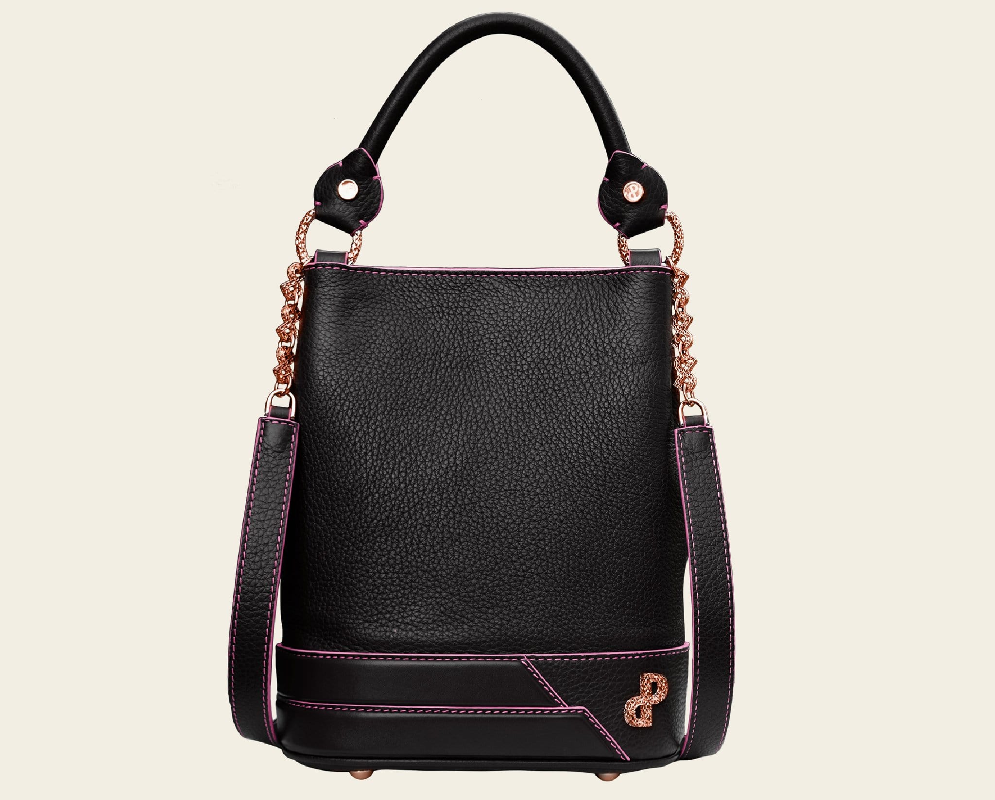 Leather look backpack outlet women's