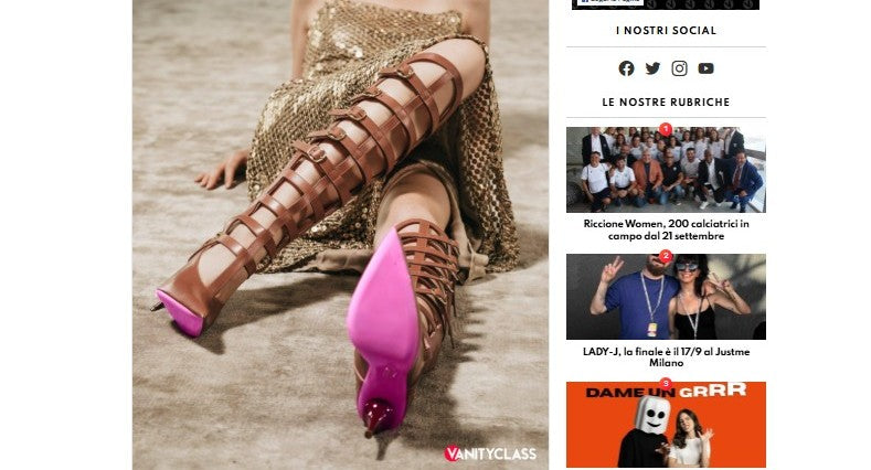 PORSCIA YEGANEH® PRESENTA GLI STIVALI GLADIATRIX SORAYA