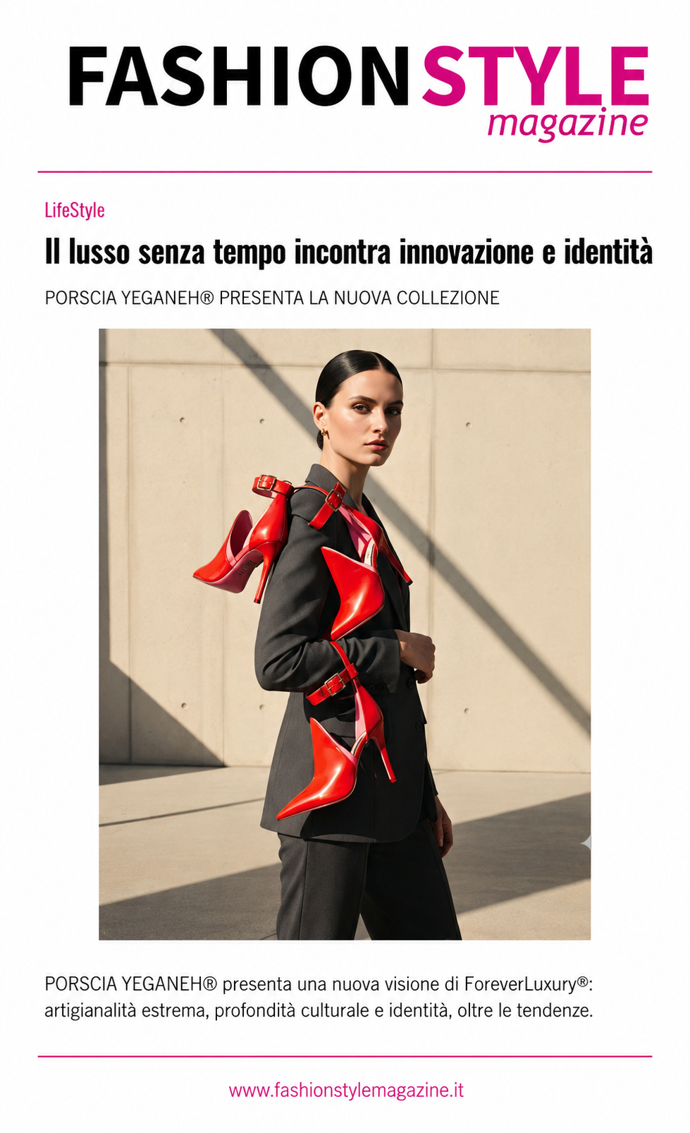 FASHION STYLE ITALY- Il lusso senza tempo incontra innovazione e identità