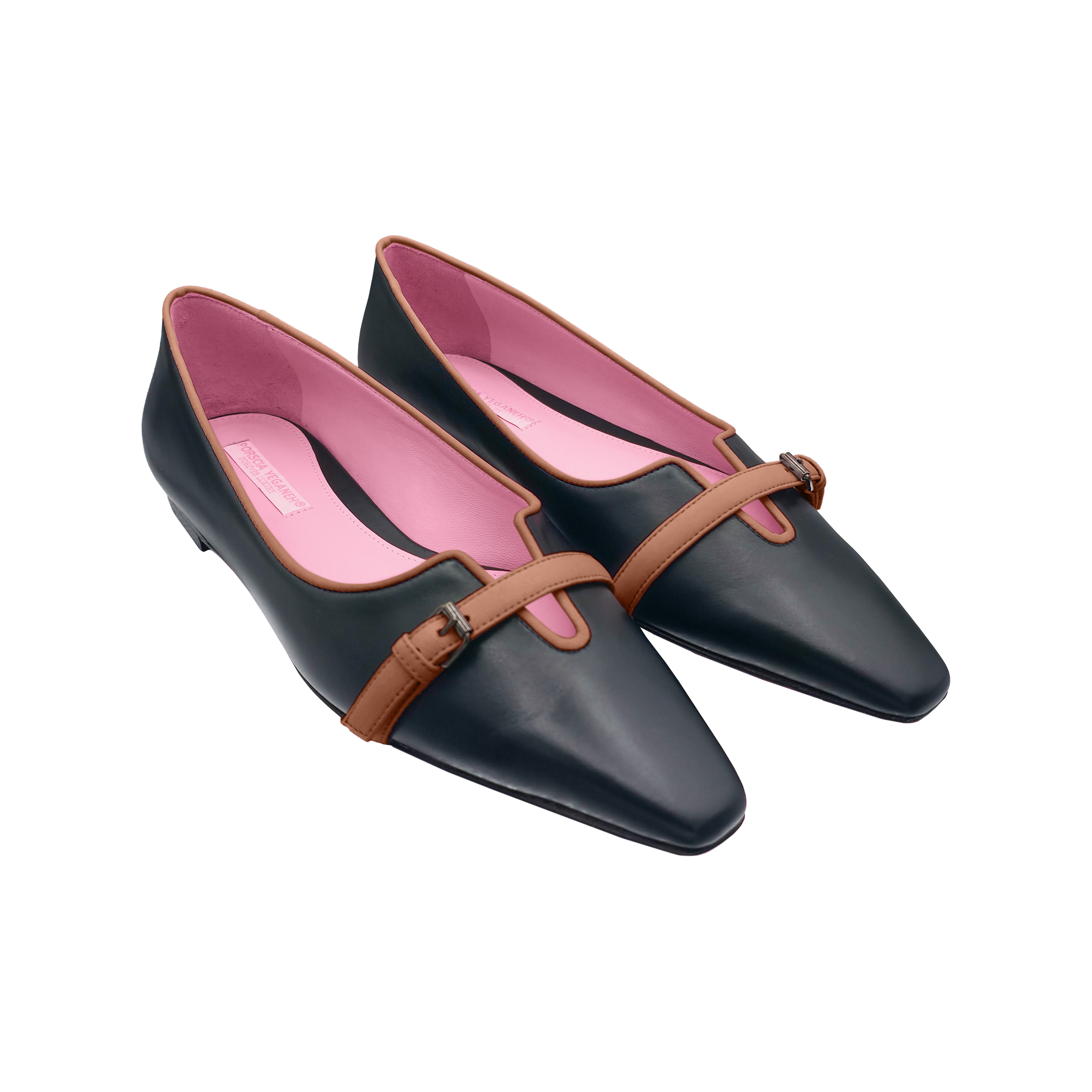 ANAHITA BALLERINA (black brown)