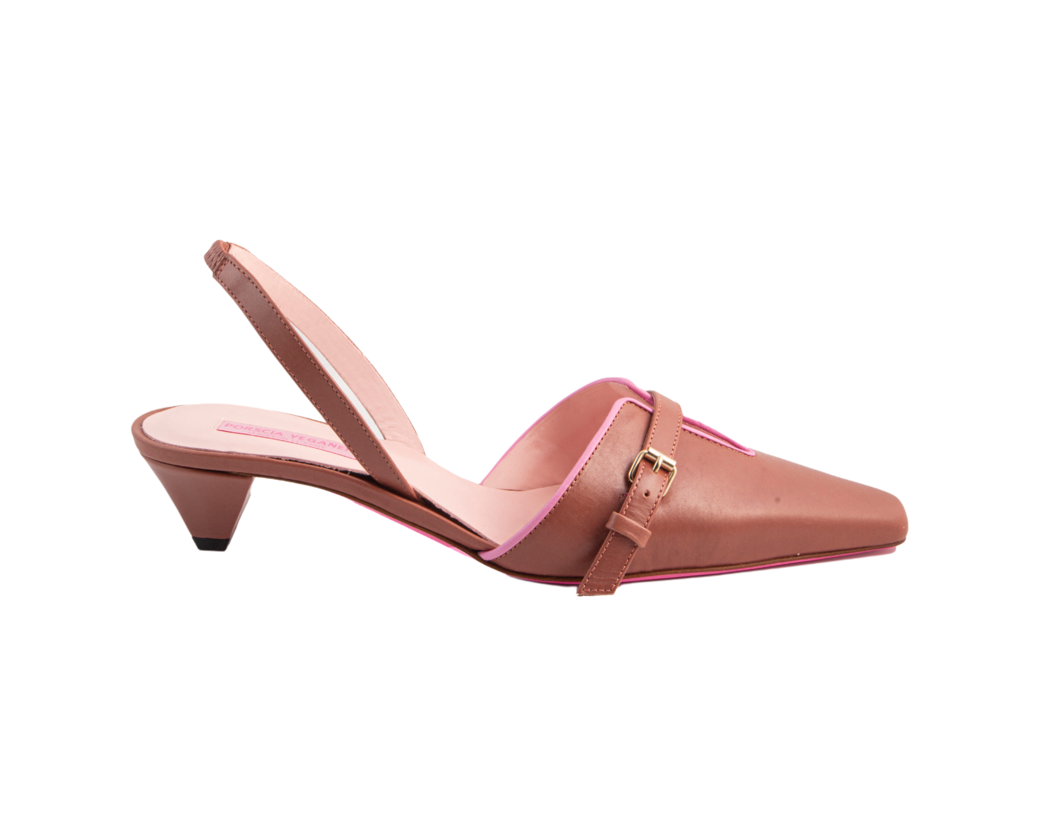 ANAHITA Slingback Marrone