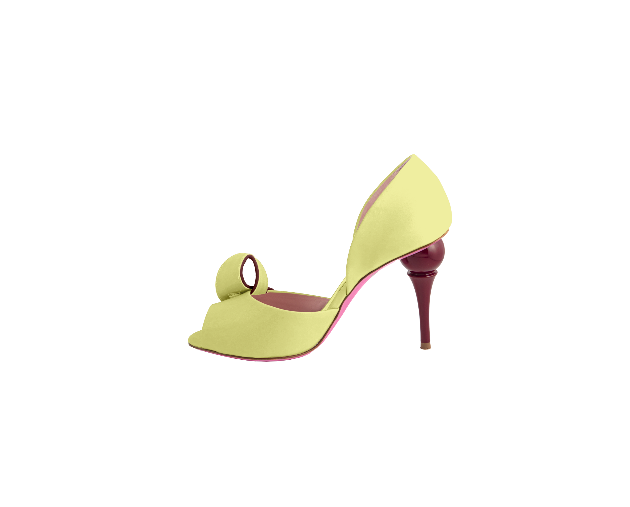 SORAYA OPEN PUMPS Pistachio