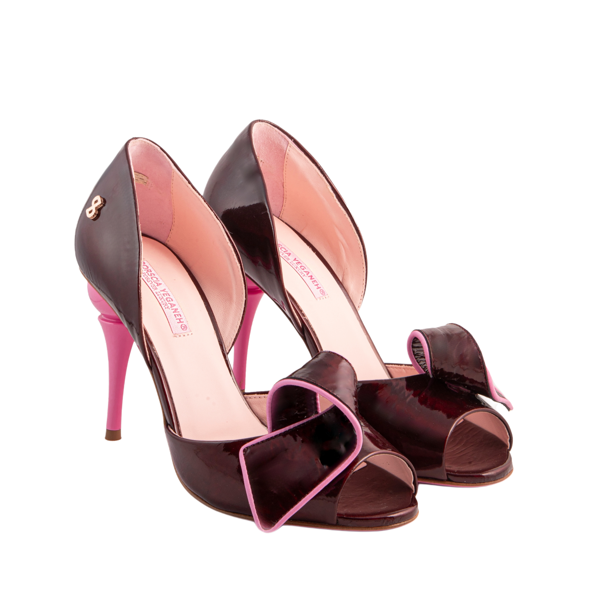 SORAYA OPEN PUMPS Bordeaux