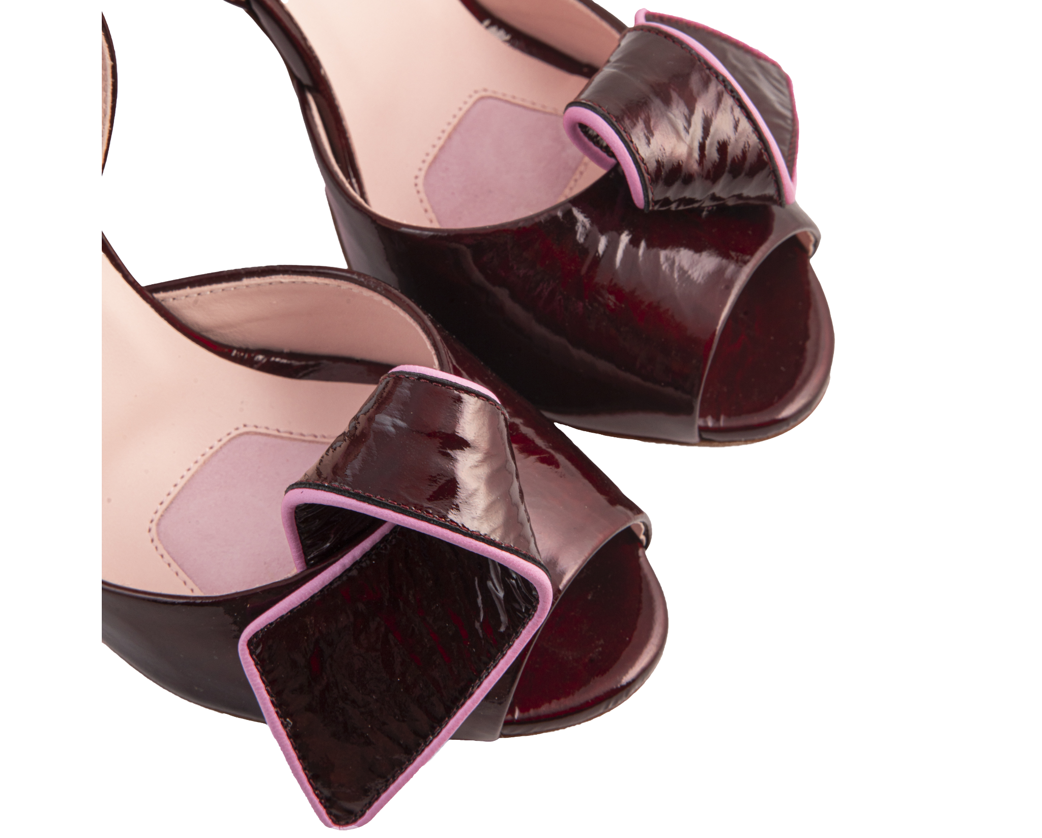 SORAYA OPEN PUMPS Bordeaux