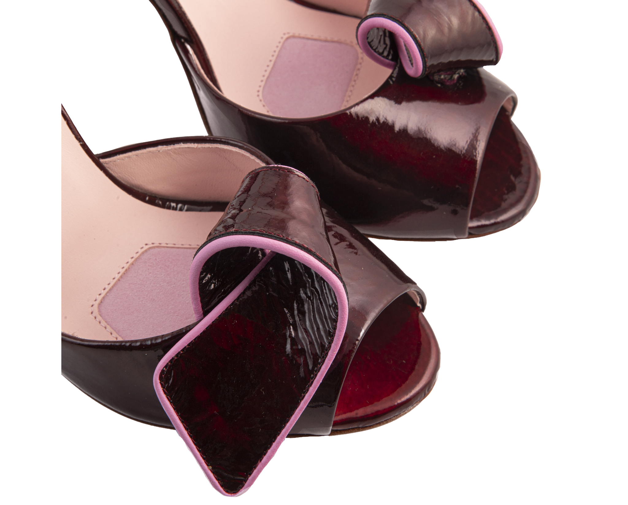 FARAH Stilleto Sandals Bordeaux