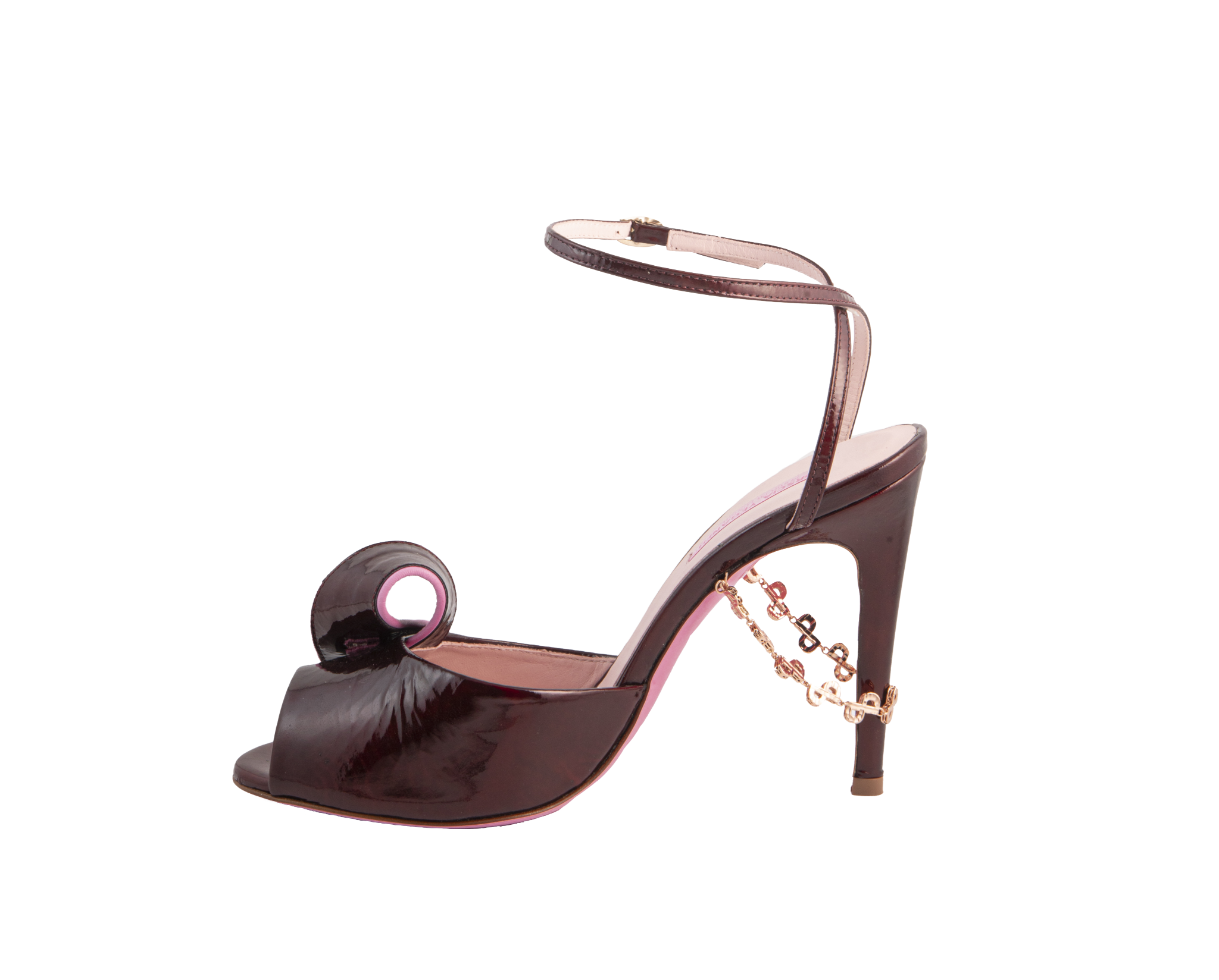 FARAH Stilleto Sandals Bordeaux