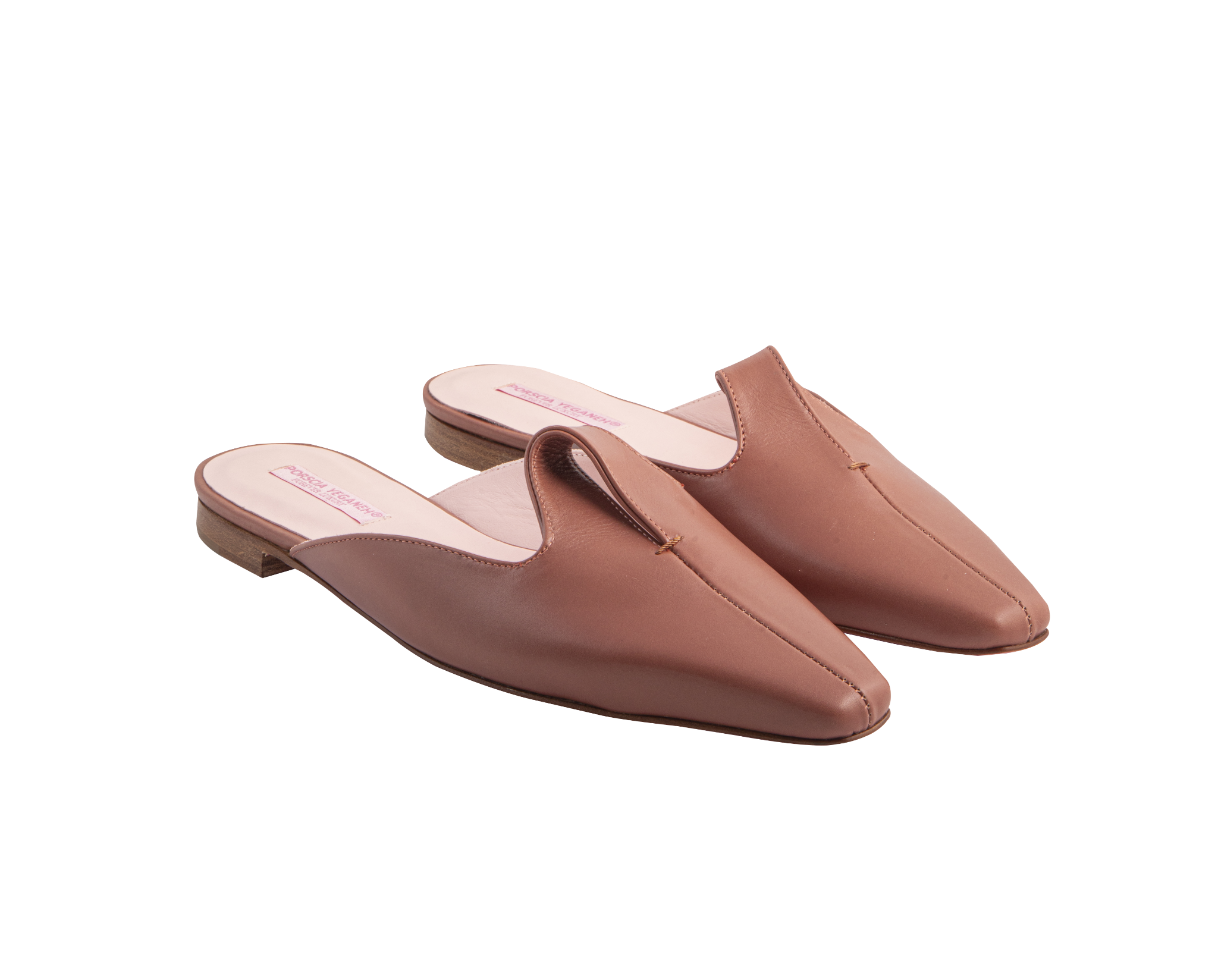 MANDANA Slippers Paris Brown