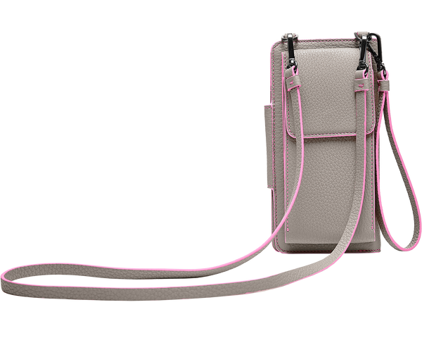 The ClAUDIA crossbosy IN black is an essential luxury piece to carry your mobile or makeup, credit card, cash etc.